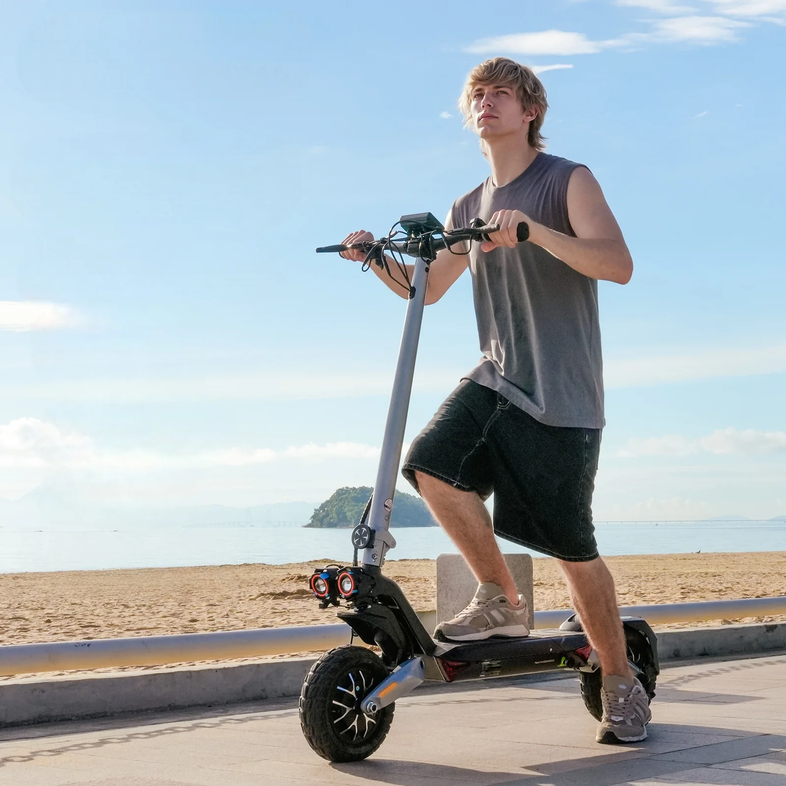 Raptor Pro Dual Motor Electric Scooter - Image 4